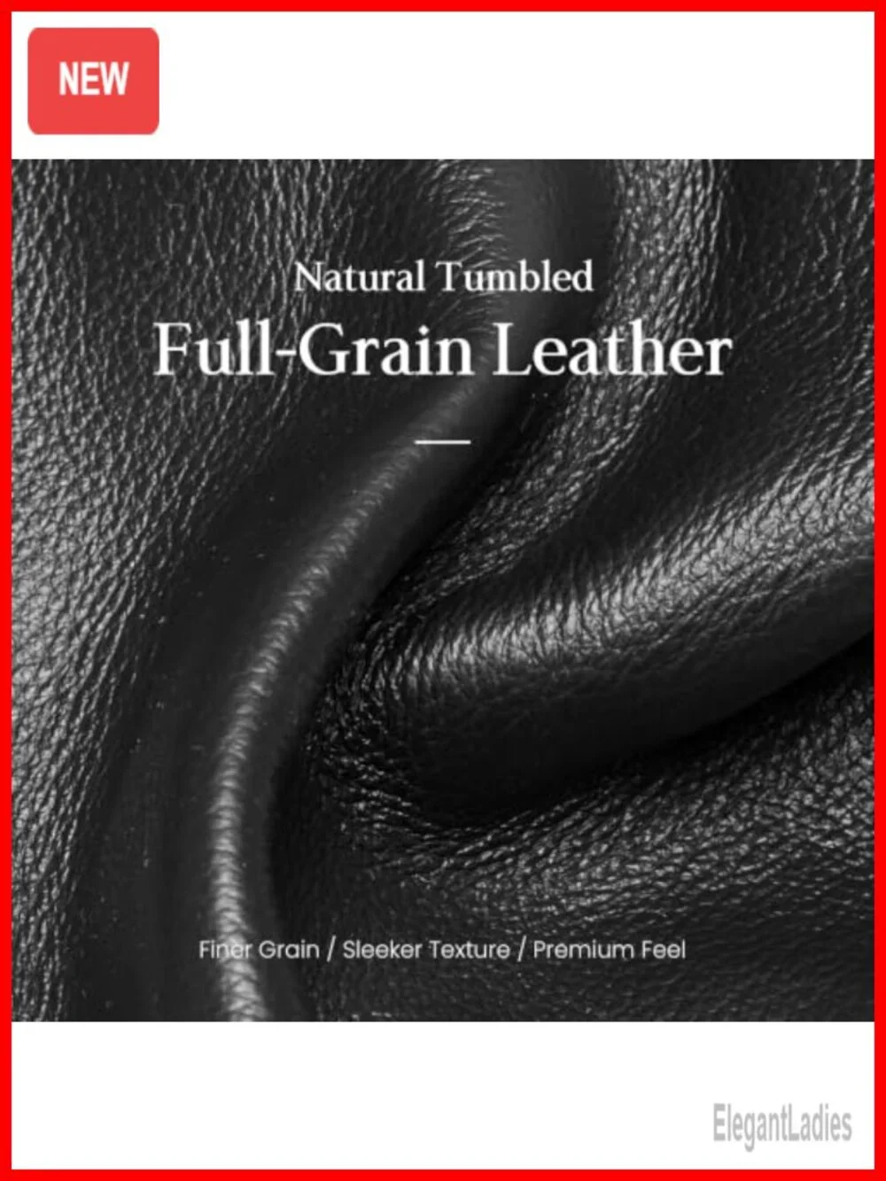 Genuine Leather Slouchy Hobo Bag, Crescent Crossbody Shoulder Purse Handbag for